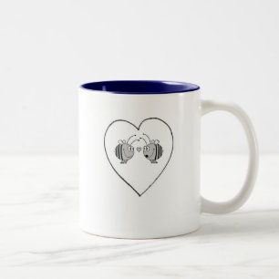 2 Couleurs Tasse de café d'anniversaire