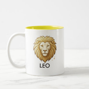 2 Couleurs Tasse de café d'anniversaire Astrologie Signe Zodi
