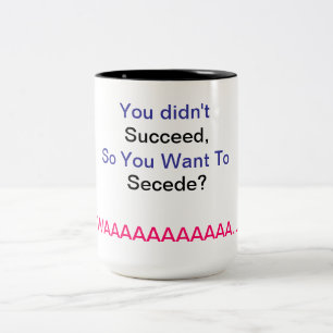 2 Couleurs Tasse de café d'Anti-Secession
