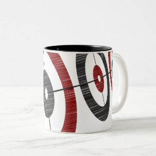 2 Couleurs Tasse de café de bordage de Chambres