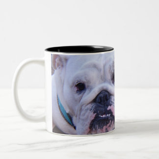 2 Couleurs Tasse de café de bouledogue