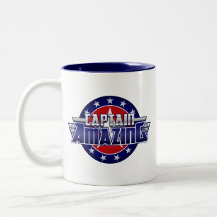 2 Couleurs Tasse de café de capitaine Amazing