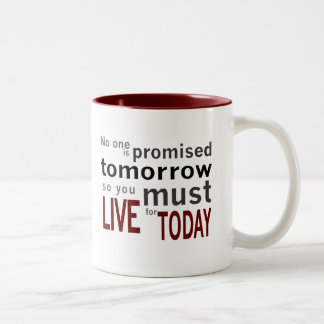 2 Couleurs Tasse de café de Carpe Diem