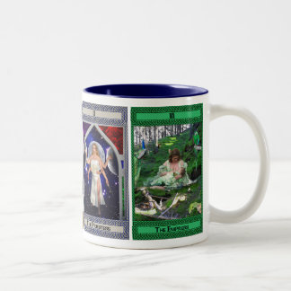 2 Couleurs Tasse de café de carte de tarot