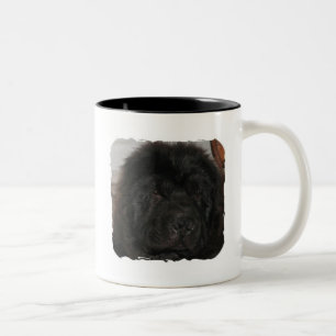 2 Couleurs Tasse de café de chien de Terre-Neuve