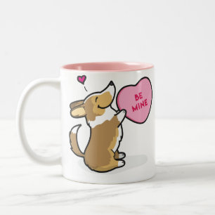 2 Couleurs Tasse de café de Corgi-Sable du 2015-Pembroke de