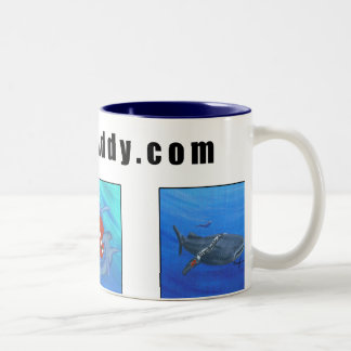 2 Couleurs tasse de café de DiveBuddy.com