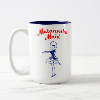 2 Couleurs Tasse de café de domestique de Matanuska grande