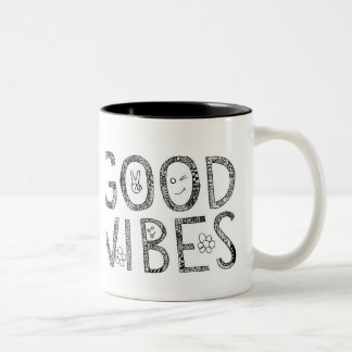 2 Couleurs Tasse de café de Good Vibes