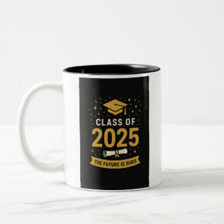 2 Couleurs tasse de café de graduation