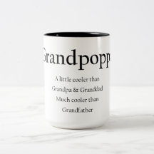 Tasse de café de Grandpoppa, peu de glacière que