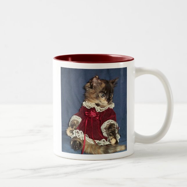 2 Couleurs Tasse de café de Joyeux Noël (Droit)