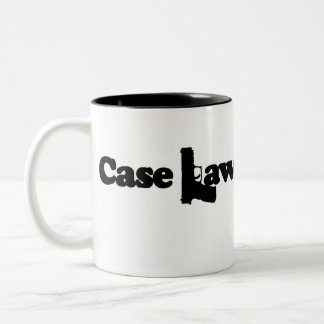 2 Couleurs Tasse de café de jurisprudence grande