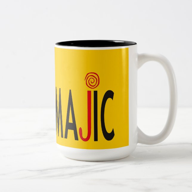 2 Couleurs Tasse de café de MAJIC (Droit)
