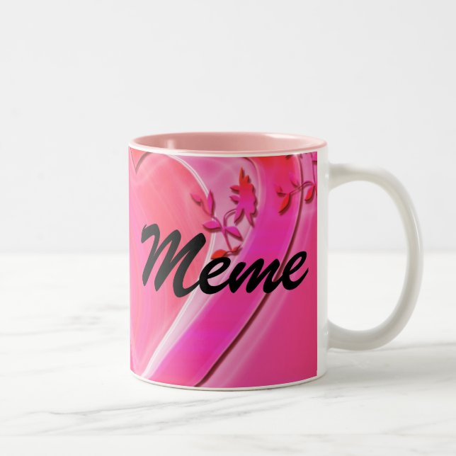 2 Couleurs Tasse de café de Meme (Droit)