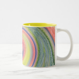 2 Couleurs Tasse de café de pirouette de soleil et