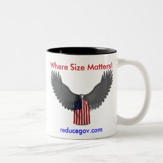 2 Couleurs tasse de café de Reducegov.com où la taille