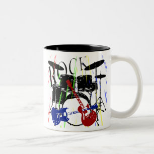 2 Couleurs Tasse de café de roche