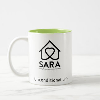 2 Couleurs Tasse de café de sanctuaire de SARA
