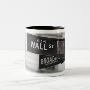 2 Couleurs Tasse de café de Wall Street