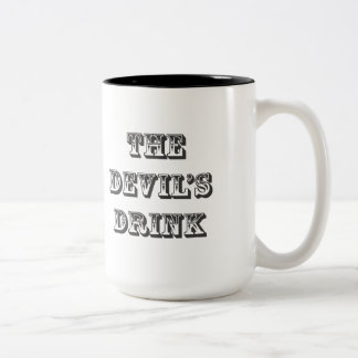 2 Couleurs Tasse de café des boissons du diable d'épicerie