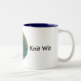 2 Couleurs Tasse de café d'esprit de Knit