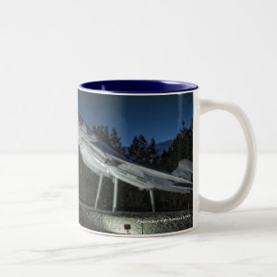 2 Couleurs Tasse de café d'île de NAS Whidbey, air naval