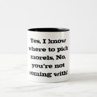 Tasse de café du chasseur drôle de morelle