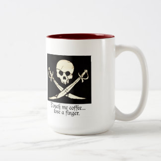 2 Couleurs Tasse de café du matin du pirate