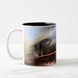 2 Couleurs Tasse de café expédiante de train