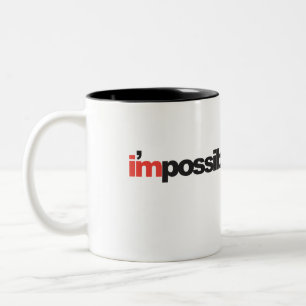 2 Couleurs tasse de café impossible