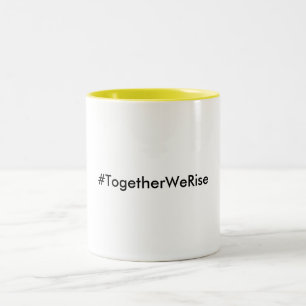 2 Couleurs Tasse de café jaune de #TogetherWeRise