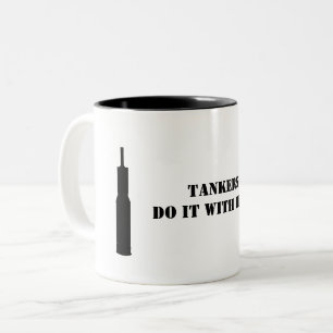 2 Couleurs Tasse de café : Les bateaux-citerne la font avec