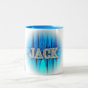 2 Couleurs Tasse de café personnalisée pour Jack