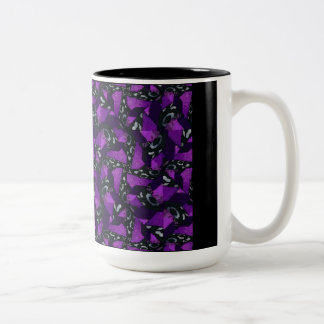 2 Couleurs Tasse de café pourpre de poulpe