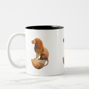 2 Couleurs Tasse de café sur l'astrologie du signe du zodiaqu