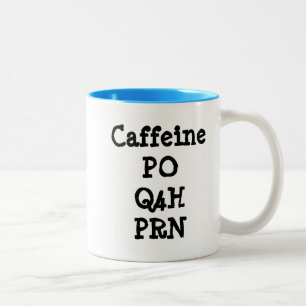 2 Couleurs Tasse de caféine