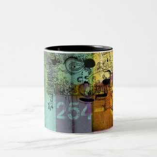 2 Couleurs tasse de caractère