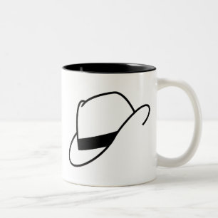 2 Couleurs Tasse de casquette de Fedora