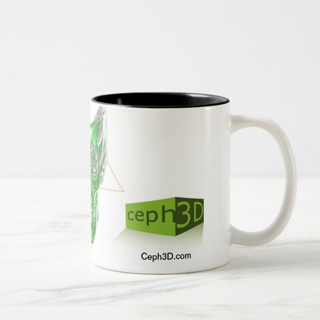 2 Couleurs Tasse de Ceph3D (Droit)