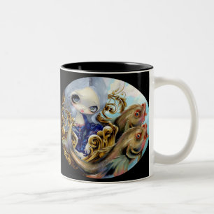 2 Couleurs Tasse "de char de mer"