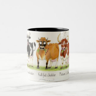 2 Couleurs Tasse de "cheddar"