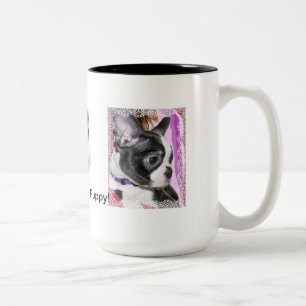 2 Couleurs Tasse "de chiot assez petit"