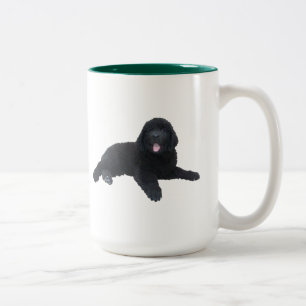 2 Couleurs Tasse de chiot de Terre-Neuve