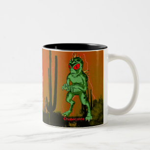 2 Couleurs Tasse de Chupacabra