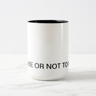 2 Couleurs Tasse de citation de Shakespeare - Hamlet