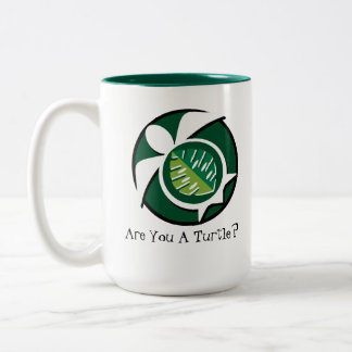 2 Couleurs Tasse de club de tortue grande