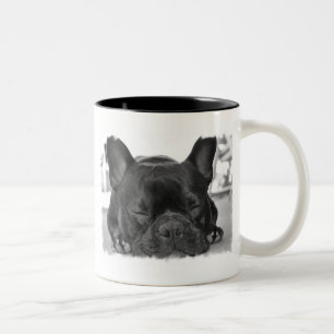 2 Couleurs Tasse de Coffe de bouledogue français