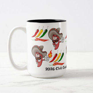 2 Couleurs Tasse de concours de chili