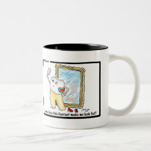 2 Couleurs Tasse de "contact"